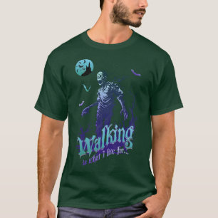 Camiseta Zombie Walking é o que eu vivo