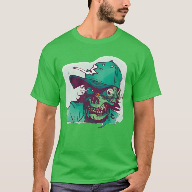 Camiseta Zombie with Hat girl (Frente)