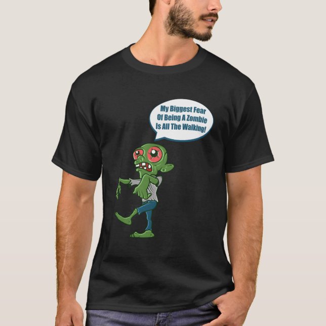 Camiseta Zombie Zombie Fanatic (Frente)