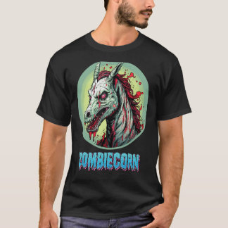 Camiseta Zombiecorn Zombie Unicorn Adoro Brainbows