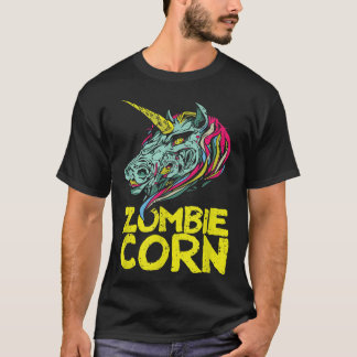 Camiseta Zombiecorn Zombie Unicorn lança animal de Hallowee