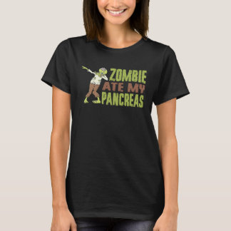Camiseta Zombies ate my Pancreas Type One Diabetes Awarenes