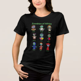 Camiseta Zombies da África