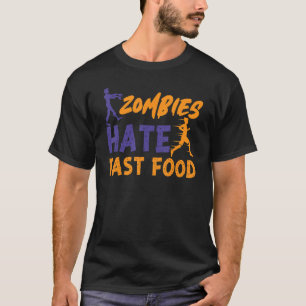 Camiseta Zombies Zombies Odeiam F