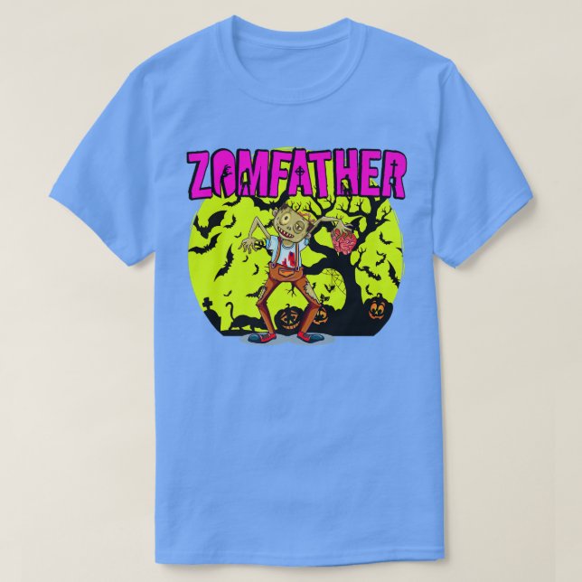 Camiseta Zomdad Funny Zombie Premium (Frente do Design)