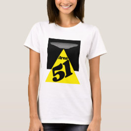 Camiseta Zona 51, OVNI
