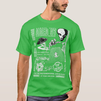 Camiseta Zona 51 Zona de encontro
