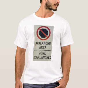 Camiseta Zona Canadense Avalanche Sem Paragem