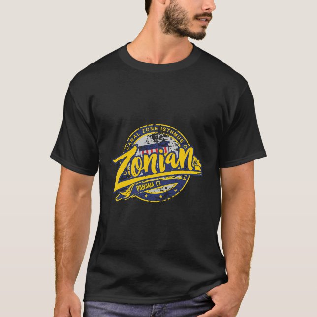 Camiseta Zona Canal do Panamá Zonês Cz (Frente)