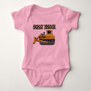 Camiseta Zona da sujeira (escavadora) -  do Bodysuit do