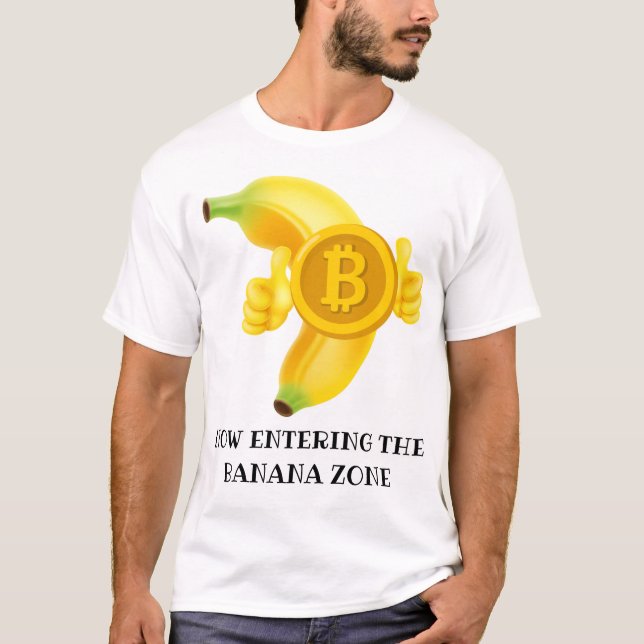 Camiseta Zona de Banana Bitmoney (Frente)