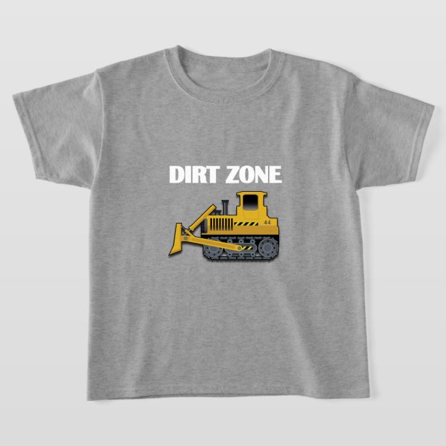 Camiseta Zona de diafragma (Bulldozer) - Camisa-T básica pa (Postura )