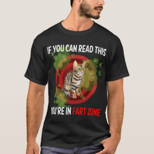 Camiseta Zona de Flatos Gato Bengal 01