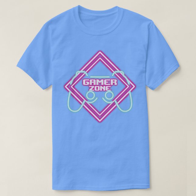 Camiseta Zona de jogador (Frente do Design)
