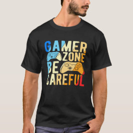 Camiseta Zona De Jogadores Tenha Cuidado
