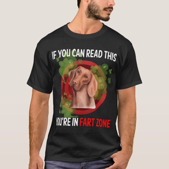 Camiseta Zona de Peidos Vizsla 01 (Frente)