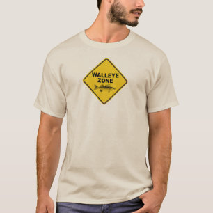 Camiseta Zona de pesca Walleye