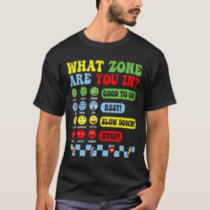 Camiseta Zona De Regulação Para Saúde Mental Do Orientador