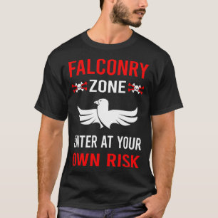 Camiseta Zona de risco Falconry Falconer