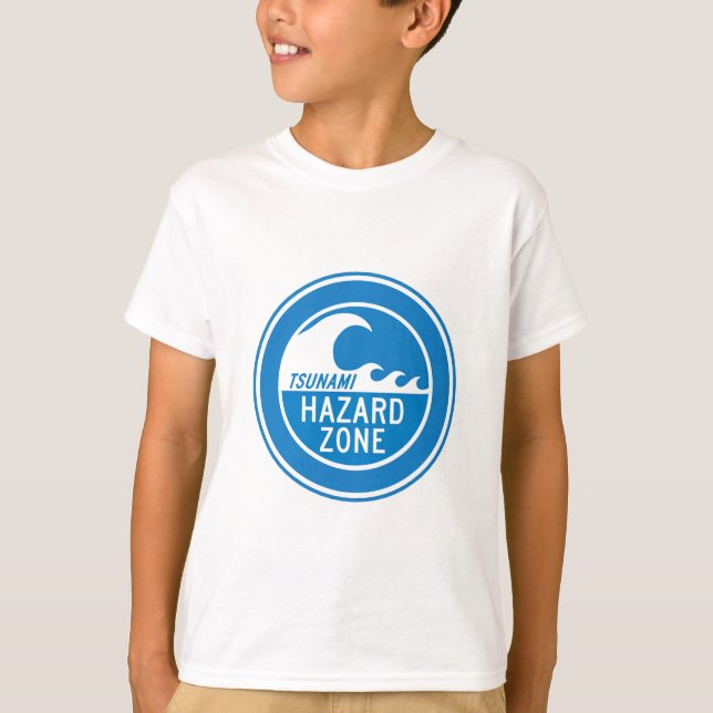 CAMISETA ZONA DE RISCO TSUNAMI (Frente)