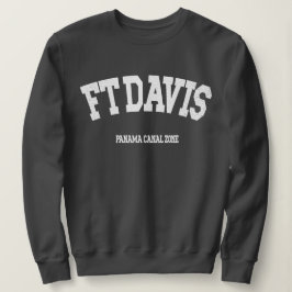 Camiseta Zona Do Canal Do Panamá: Ft. Davis Sweatshirt