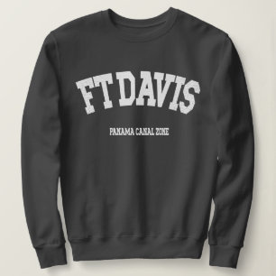 Camiseta Zona Do Canal Do Panamá: Ft. Davis Sweatshirt