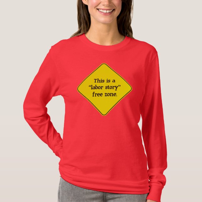 Camiseta Zona franca da história Labor (Frente)