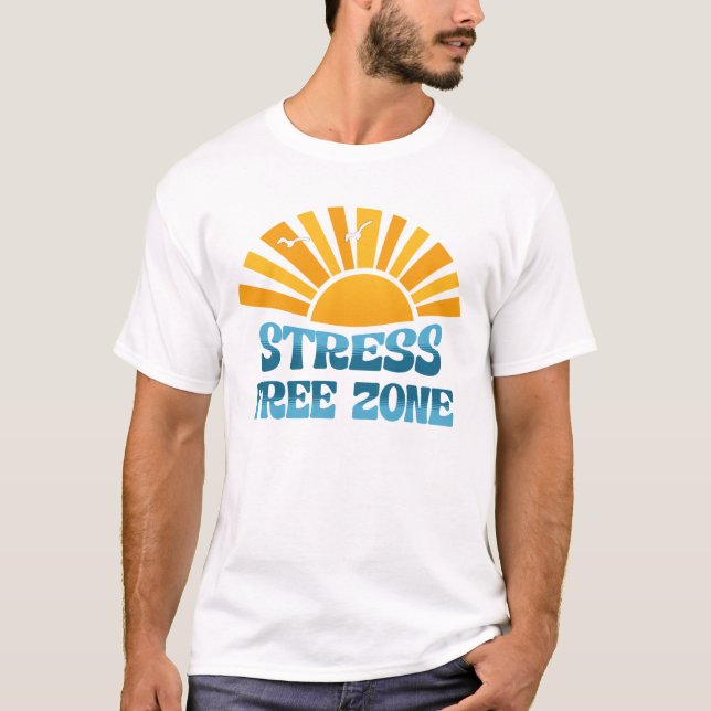 Camiseta Zona Livre de Estresse (Frente)