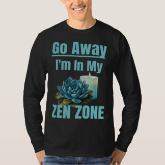 Camiseta Zona Zen Relaxante Silenciosa Mãe Mães Área Zen Di