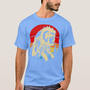 Camiseta Zoo Animal Africa Lover Safari Retro Lion