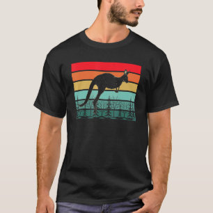 Camiseta Zoo Animal Outback Austrália Animal Retro Kangaro