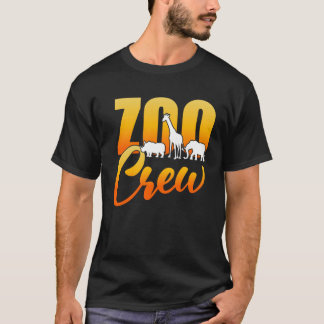 Camiseta Zoo Crew Animal Park Jardim Zoológico Menagerie