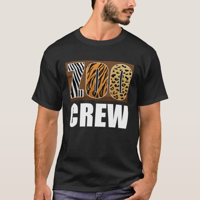 Camiseta Zoo Crew Animal Zookeeper (Frente)