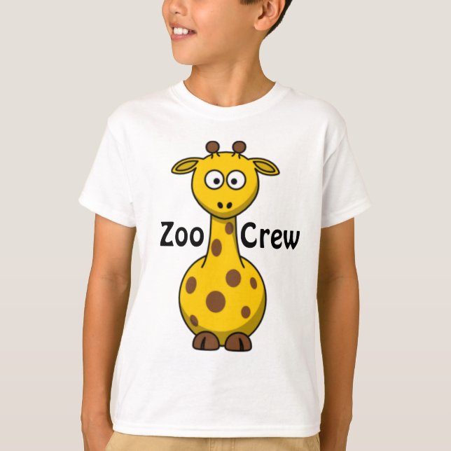 Camiseta Zoo Crew Giraffe (Frente)