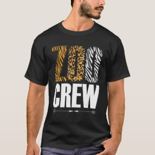 Camiseta Zoo Crew Safari Animais Zoólogos