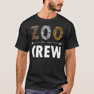 Camiseta Zoo Crew Safari Animais Zoólogos