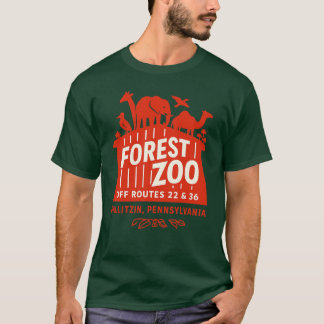 Camiseta Zoo da Floresta - Gallitzin, PA