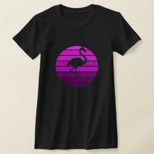 Camiseta Zoo Flamingo Animal Tropic Summer Sunrise