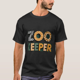 Camiseta Zoo Guardião Costume Adulto Festa de Halloween Saf