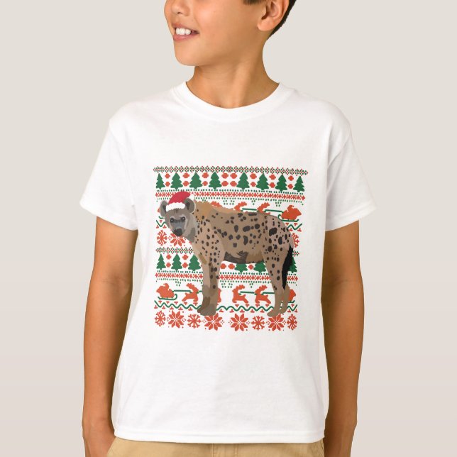 Camiseta Zoo Hyena Natal (Frente)