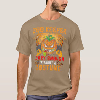 Camiseta Zoo Keeper Assusta Suficientemente Sem Uma Pu Assu