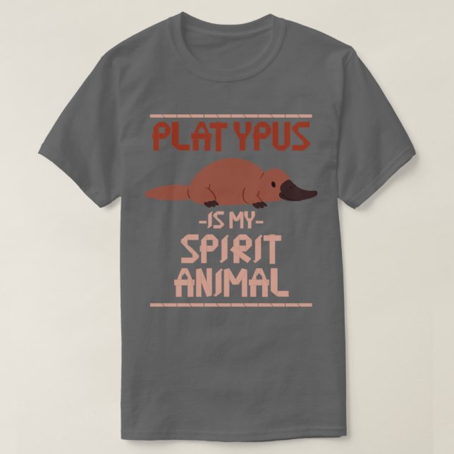 Camiseta Zoo Keeper Aussie Gift Platypus (Frente do Design)