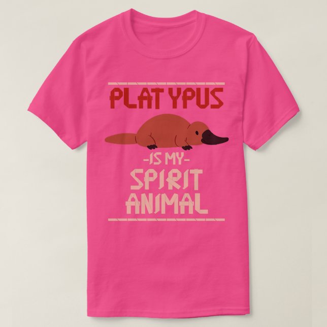 Camiseta Zoo Keeper Aussie Gift Platypus (Frente do Design)
