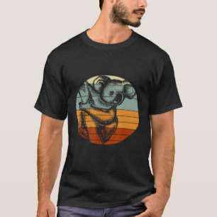 Camiseta Zoo Keeper Austrália Ideia Animal Retro Koala