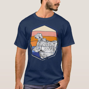 Camiseta Zoo Keeper Presente África Animal Hippopotamus