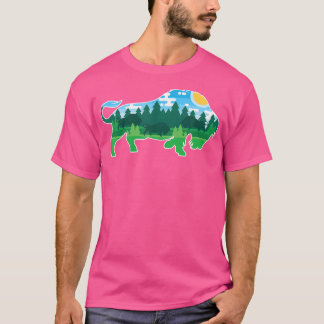 Camiseta Zoo Outdoor Amante de os animais Camping Pessoas B