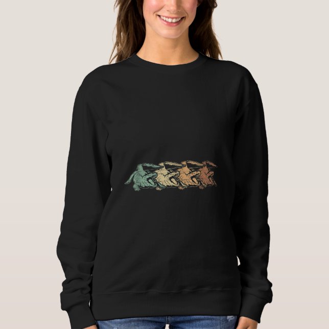 Camiseta Zoo Réptil Crocodilo (Frente)