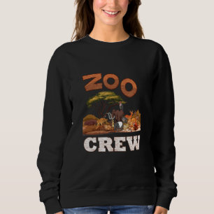 Camiseta Zoo Safari Crew Squad Animal Team Zoologista Keepe