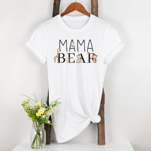 Camiseta Zoo Safari Nurserity Animal Maternity Mama Bear