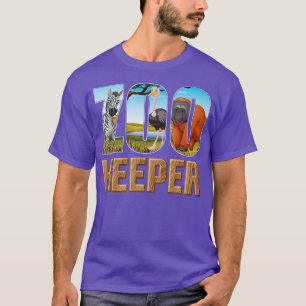Camiseta Zookeeper Costume African Savanna Zoo Keeper Anima